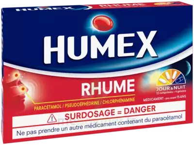 Humex Rhume Comprimés Et Gélules Plq/16 à Courbevoie