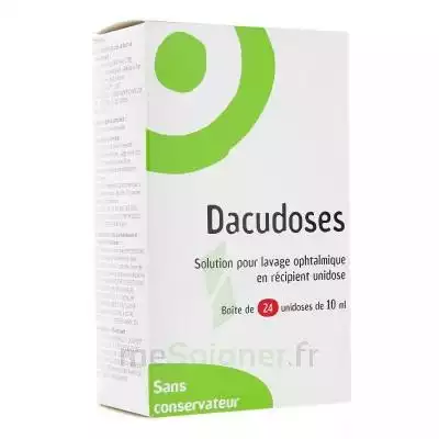 Dacudoses Solution Pour Lavement Ophtalmologique 24unid/10ml à Courbevoie