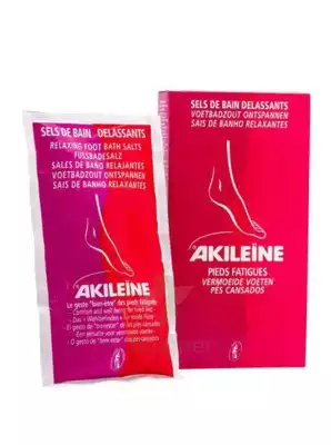 Akileine Soins Rouges Sels De Bain DÉlassant 2sach/150g à Courbevoie