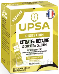 Upsa Citrate De Bétaïne & Citrate De Calcium Poudre 10 Sachets à Courbevoie